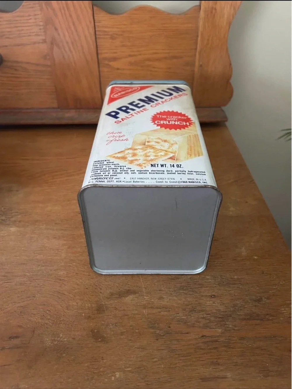 Vintage Nabisco Saltine Crackers Tin